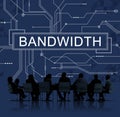 Bandwidth Internet Online Connection Technology Concept