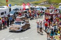 Banette Vehicle in Alps - Tour de France 2015