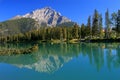 Banff Bow River Royalty Free Stock Photo