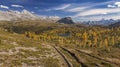 Banff National Park Autumn Colors Royalty Free Stock Photo