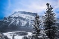 Banff National Park in Winter Royalty Free Stock Photo