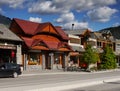 Banff Town, Alberta Royalty Free Stock Photo
