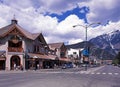 Banff town centre, Canada.