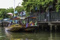 Taling Chan District,Bangkok\'s Thonburi side on May14,2022:Waterfront and rural atmosphere at Khlong Bang Chueak Nang