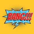 Bang comic word