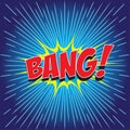 BANG! comic word