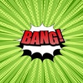 Bang comic wording template