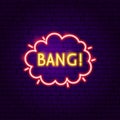 Bang Neon Label