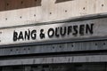 BANG & OLUFSEN RADIO AND TV SHOP IN COPENHGEN Royalty Free Stock Photo