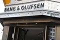 BANG & OLUFSEN RADIO AND TV SHOP IN COPENHGEN Royalty Free Stock Photo