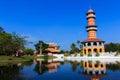 Bang Pa-In Palace in Phra Nakhon Si Ayutthaya,Thailand Royalty Free Stock Photo