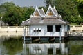 Bang Pa-In, Thailand: Royal Palace Boat House Royalty Free Stock Photo