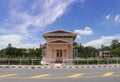 Bang Pa in train station pavilion built in western style architecture by order of King Rama 5 of Thailand, 1896