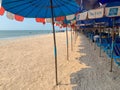 Bang saen Beach, Chonburi, Thailand Royalty Free Stock Photo