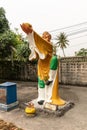 Pra Huak Chela Hud Tela, tenth Saint, at Wang Saen Suk monastery, Bang Saen, Thailand