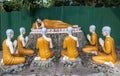 The death of Buddha at Wang Saen Suk monastery, Bang Saen, Thailand