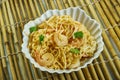 Bang Bang Shrimp Pasta Royalty Free Stock Photo