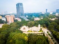 Aerial View of town Bangalore in India Royalty Free Stock Photo