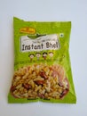 Haldiram`s Nagpur Instant Bhel, 55g Pouch isolated in a white Background