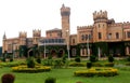 Bangalore palace view with beautiful garden. Royalty Free Stock Photo