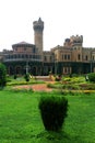 Bangalore palace view with beautiful garden. Royalty Free Stock Photo