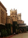 Bangalore palace view with tour people.