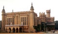 Bangalore palace view with tour people. Royalty Free Stock Photo