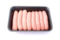 Bangers raw Royalty Free Stock Photo