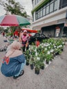 Bangi, Malaysia - Jan 22, 2023:Car boot sale that runs every weekend, on both Saturday and Sunday. Various types of sales are