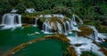 Ban Gioc / Detian Water Falls Royalty Free Stock Photo