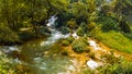 Bangioc waterfall in Caobang, Vietnam Royalty Free Stock Photo