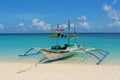 Bangka - a traditional boat in Philippines