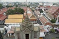 bangkog from the roof of the temple and city views
