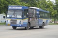 Bangkok bus car number 104 Royalty Free Stock Photo