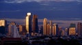 Bangkok Business District at Dusk