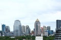 Bangkok , Business district with high building at summer