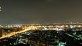 Bangkok City nightlight Royalty Free Stock Photo