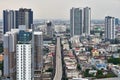 Bangkok city downtown cityscape Royalty Free Stock Photo