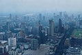 Bangkok city at dusk Royalty Free Stock Photo