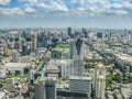 Bangkok view from high tower