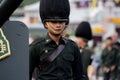 Bangkok city - NOV 29: Soldiers practice their march on November