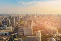 Bangkok city office building central business downtown skyline Royalty Free Stock Photo