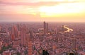 Bangkok city and skyline view