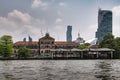 Old Customs House along Chao Phraya River, Bangkok Thailand Royalty Free Stock Photo