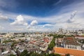 Bangkok Cityscape capital of Thailand and beautiful sky Royalty Free Stock Photo