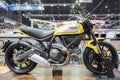 BANGKOK - December 10 : Ducati scrambler on display at Motor Exp