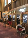 E ticket buying at cinema in Bangkok