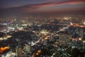 Bangkok at dusk Royalty Free Stock Photo