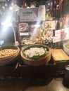 Bangkok egg noodle at night market