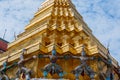 Bangkok-Grand Palace & Temple of the Emerald Buddha or Wat Phra Kaeo in Bangkok, Thailand Royalty Free Stock Photo